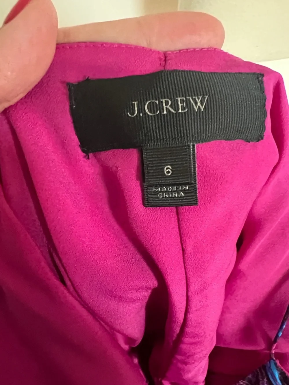 J.Crew Bright Dahlia Floral 100% Silk Strappy Jumpsuit with Pockets Size 6